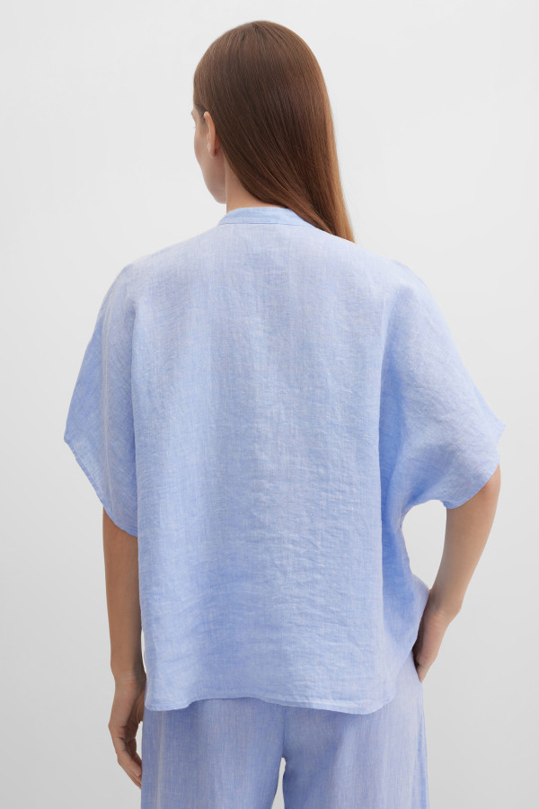 Блузка изо льна