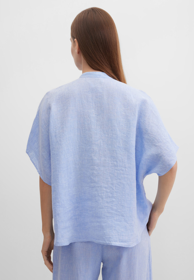 Блузка изо льна