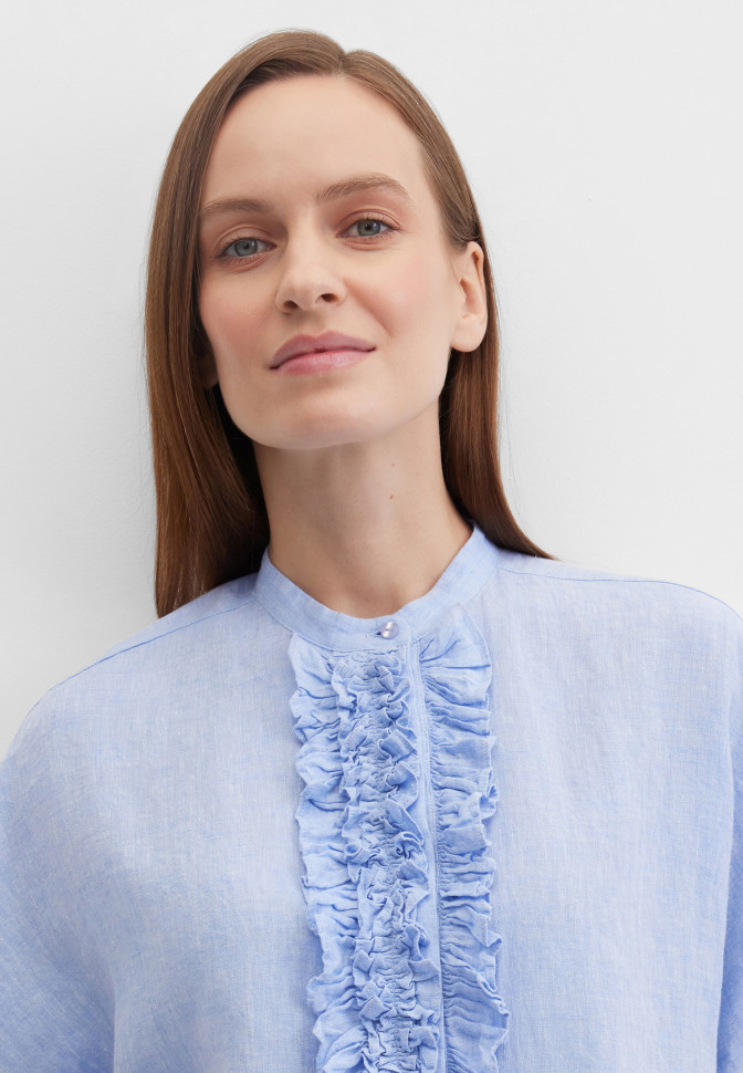 Блузка изо льна