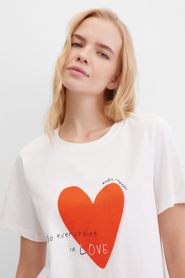 Футболка свободная