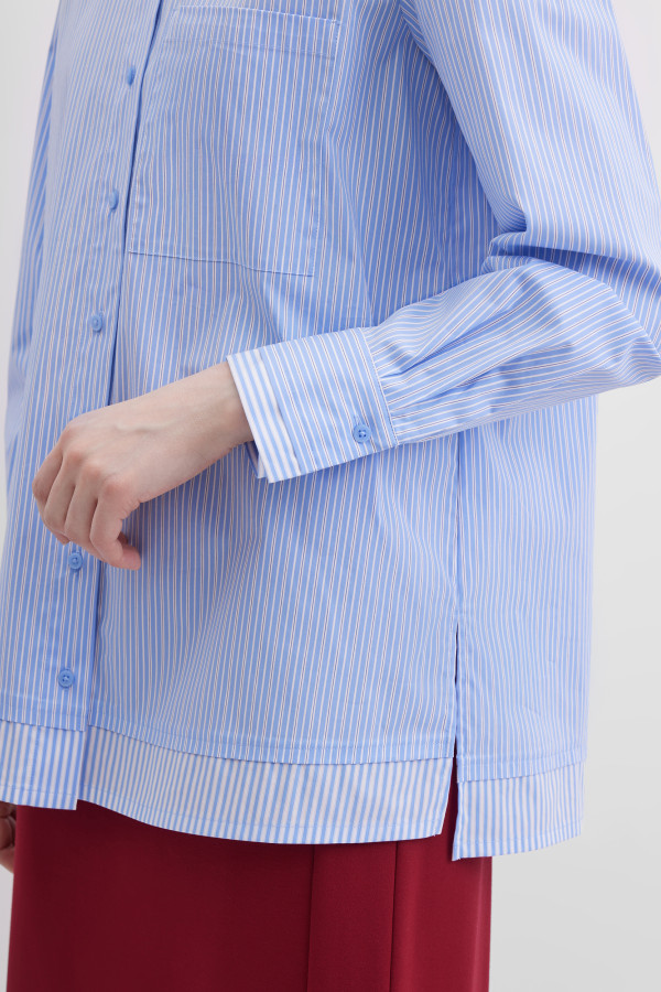 Рубашка с воротником