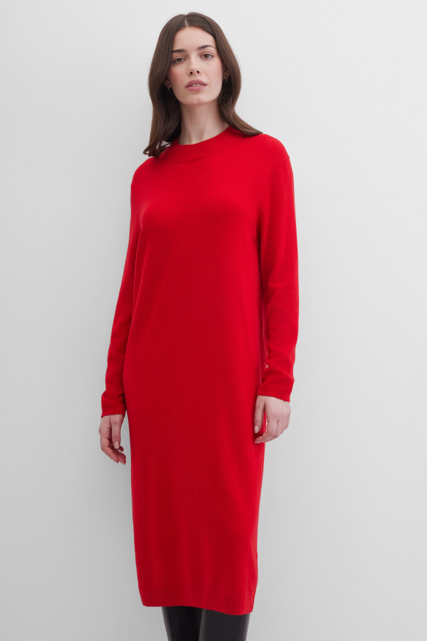 Платье трикотажное