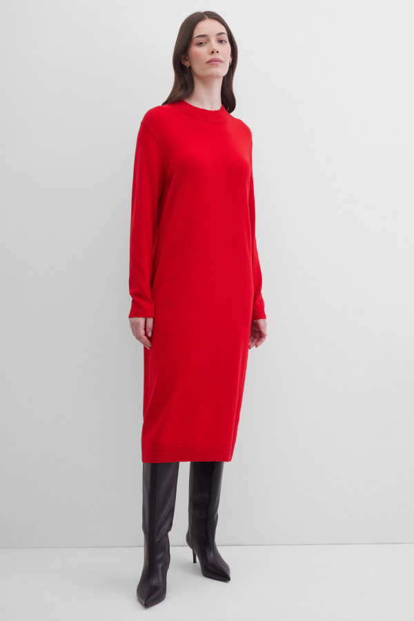 Платье трикотажное