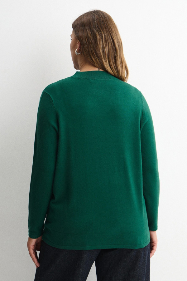 Джемпер с воротником