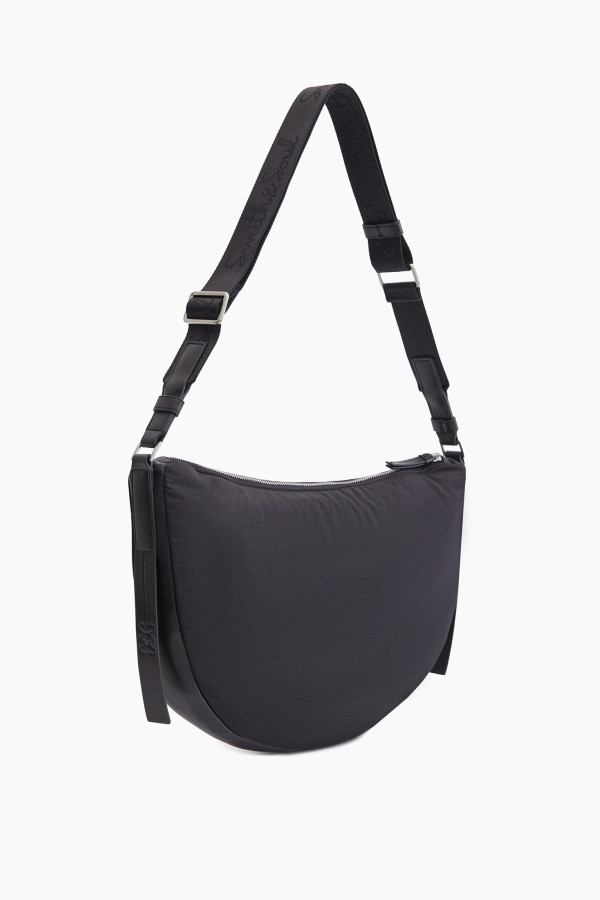 Сумка хобо текстильная