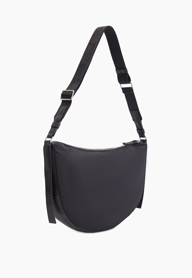 Сумка хобо текстильная