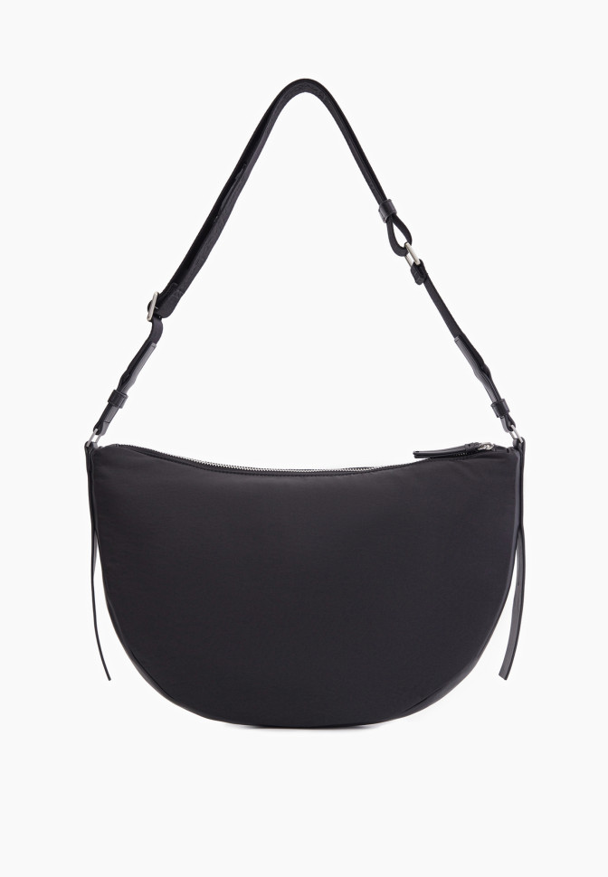 Сумка хобо текстильная