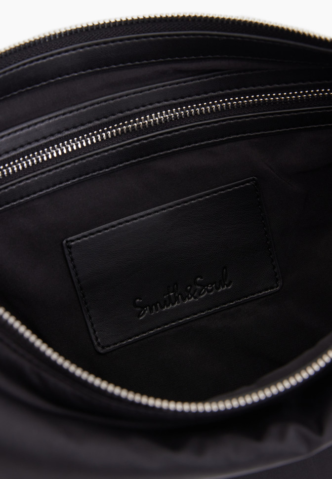 Сумка хобо текстильная