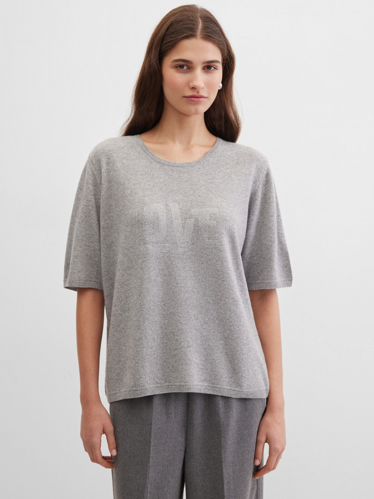 Джемпер прямого кроя