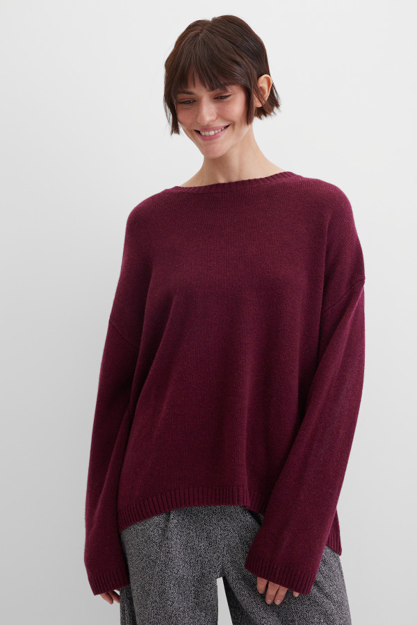 Джемпер удлиненного кроя