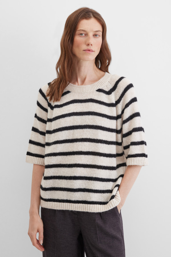 Джемпер в полоску