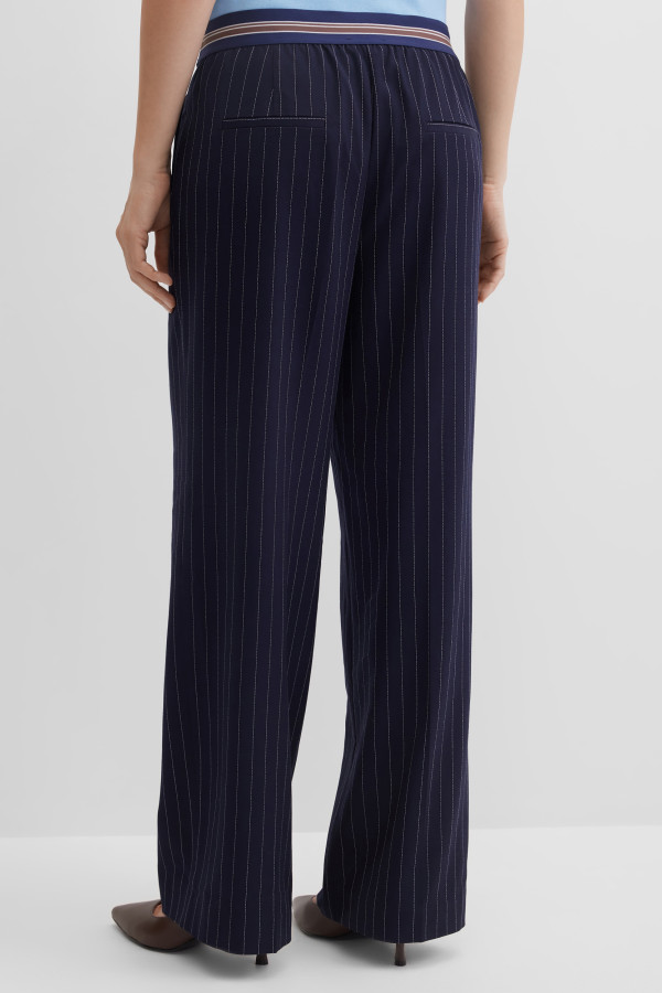 Брюки широкие