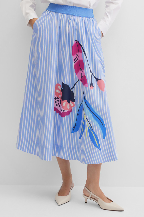 Юбка с рисунком