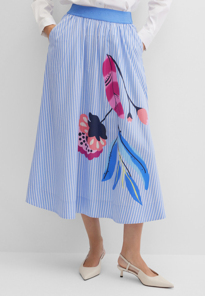 Юбка с рисунком
