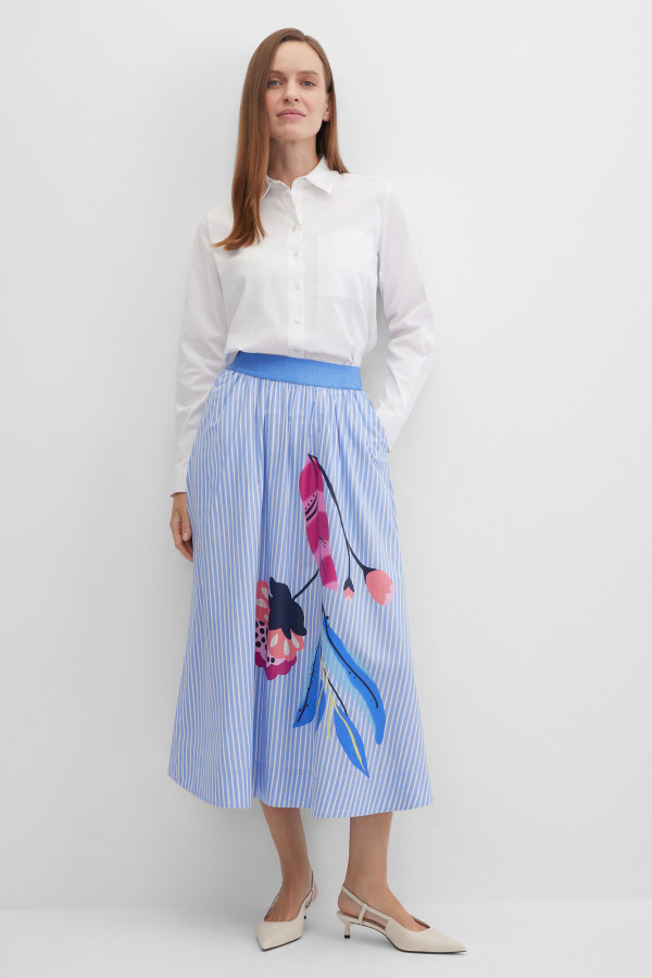 Юбка с рисунком