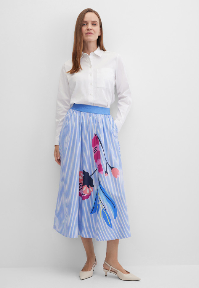 Юбка с рисунком