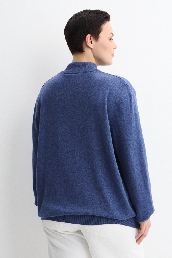 Джемпер с воротником