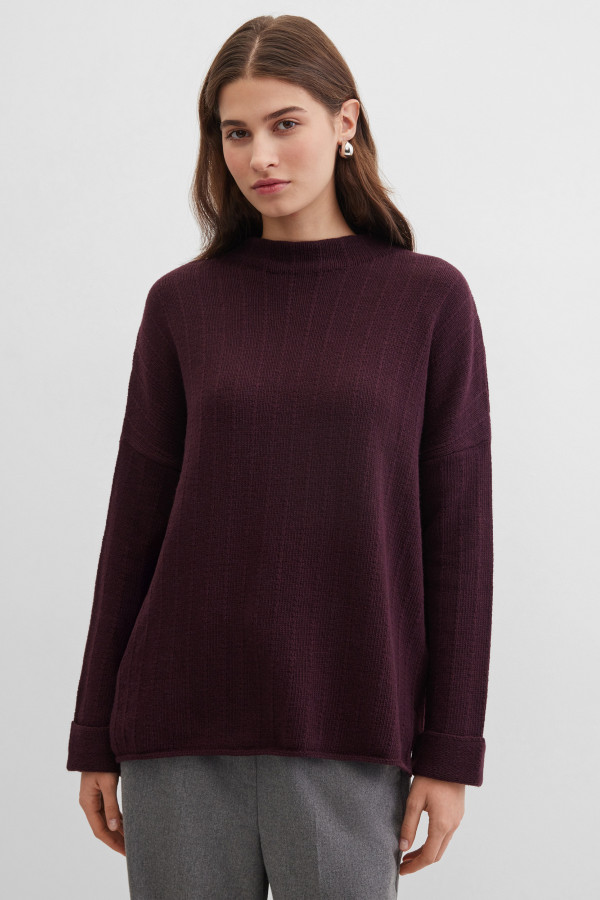 Джемпер прямого кроя