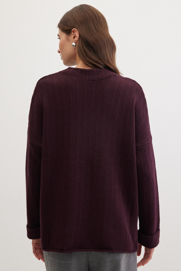 Джемпер прямого кроя