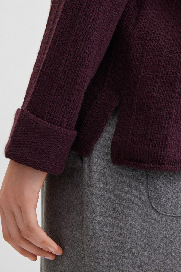 Джемпер прямого кроя