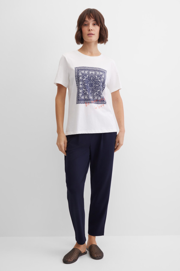 Футболка свободная