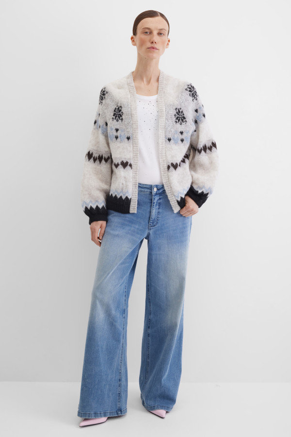 Кардиган с шерстью альпака