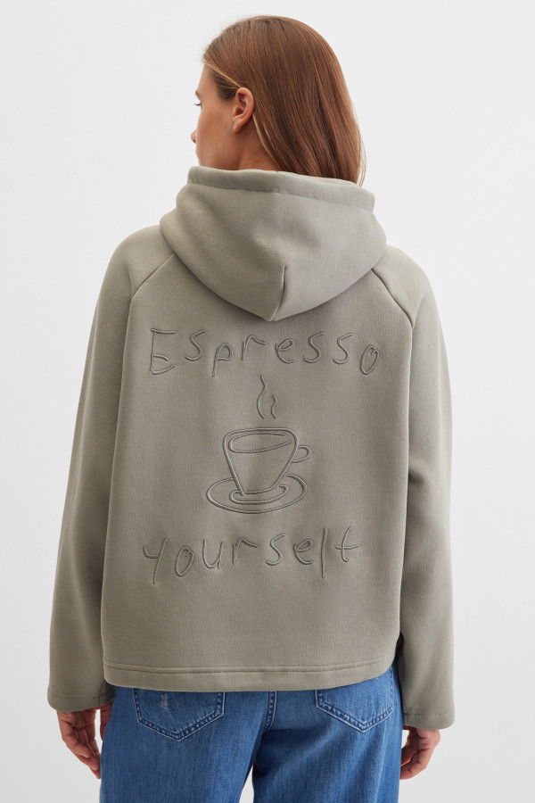 Свитшот-худи с капюшоном