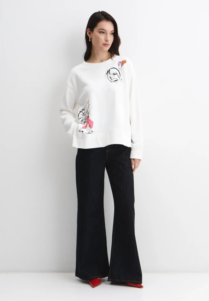 Свитшот свободный