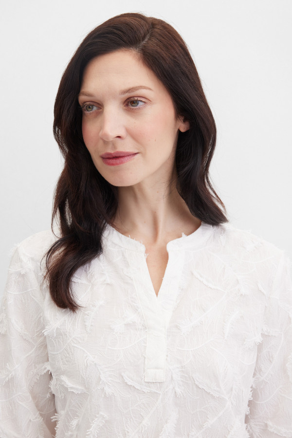 Блузка с фактурным узором