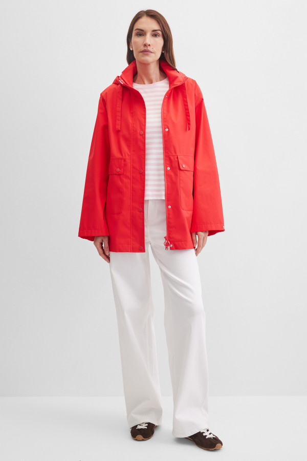 Парка на молнии и кнопках