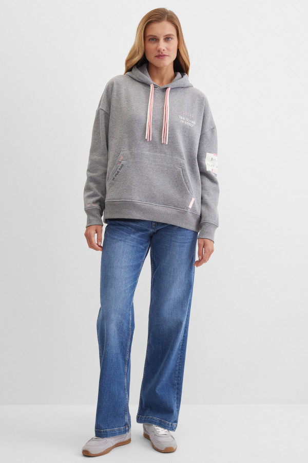 Свитшот-худи с капюшоном