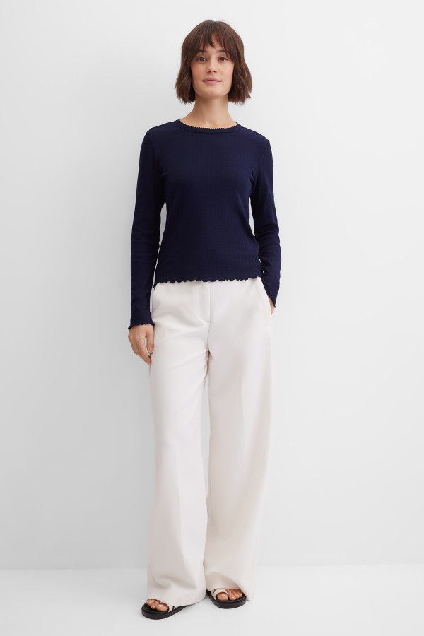 Лонгслив базовый