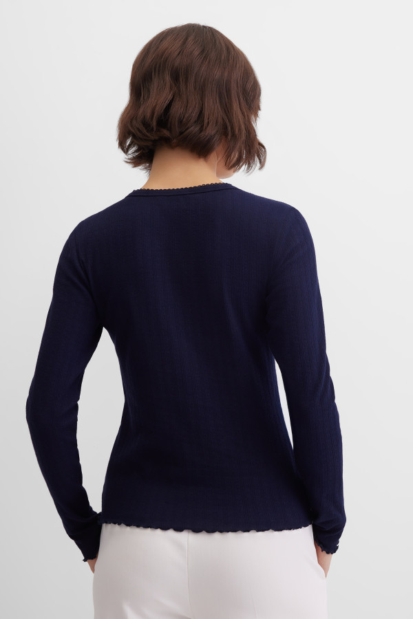 Лонгслив базовый