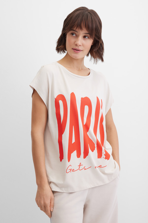 Футболка свободная