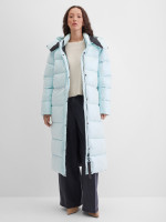 Пальто стеганое с капюшоном