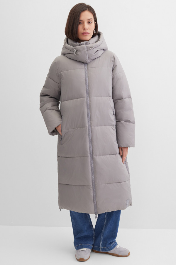 Пальто стеганое