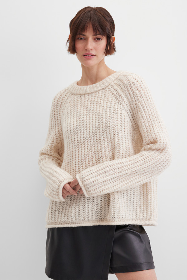 Джемпер с добавлением шерсти