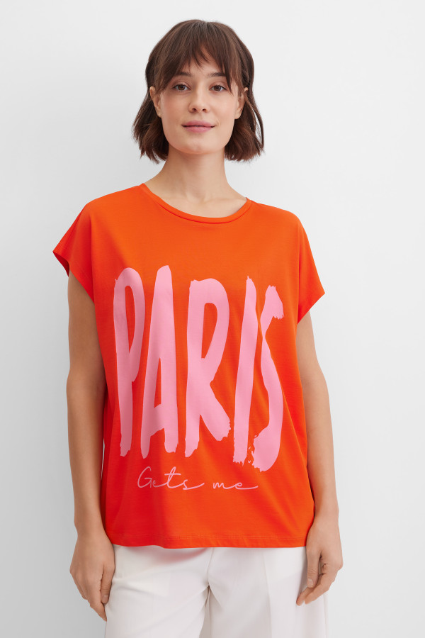 Футболка свободная