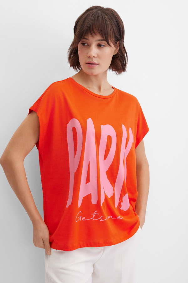 Футболка свободная