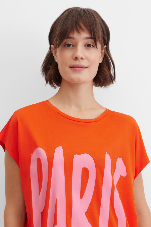 Футболка свободная