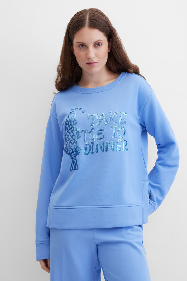 Свитшот свободный