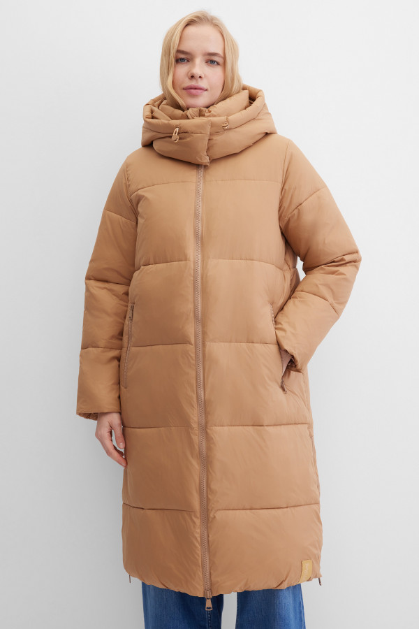 Пальто стеганое