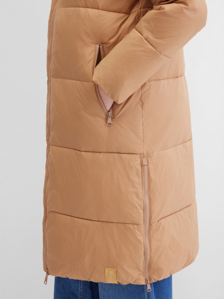 Пальто стеганое