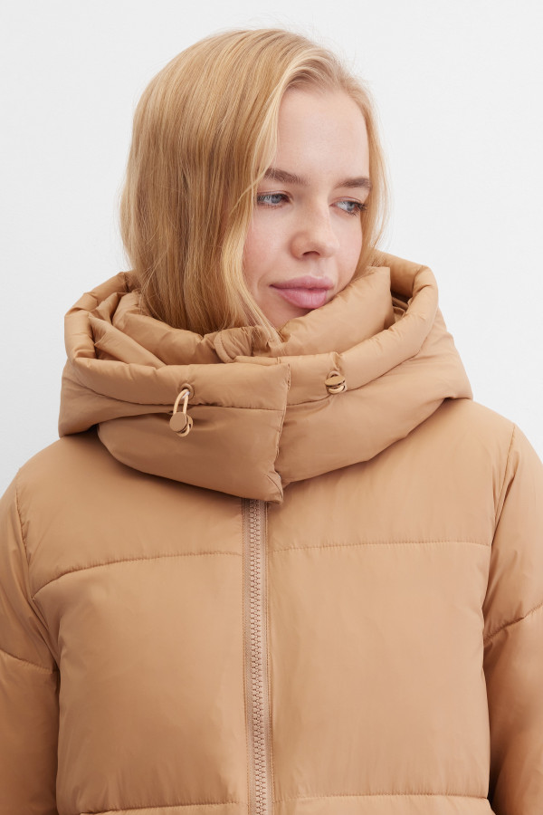 Пальто стеганое