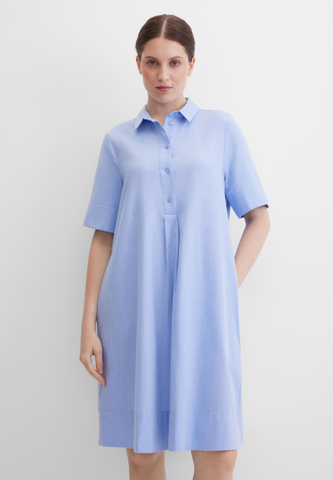 Платье-рубашка миди