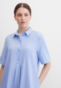 Платье-рубашка миди