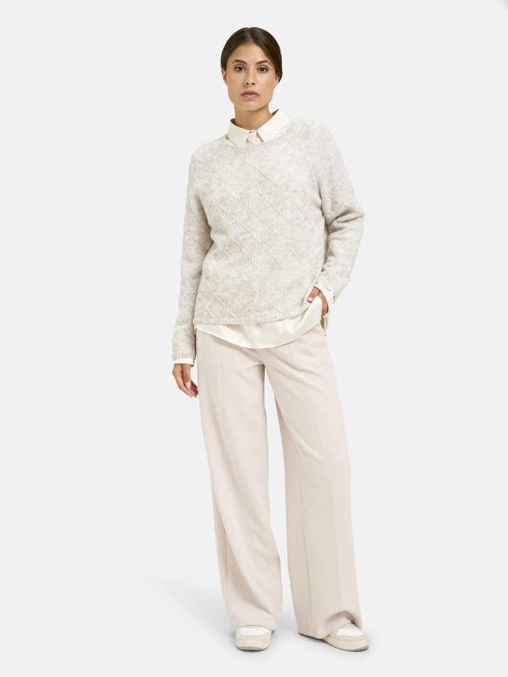 Джемпер с шерстью альпаки