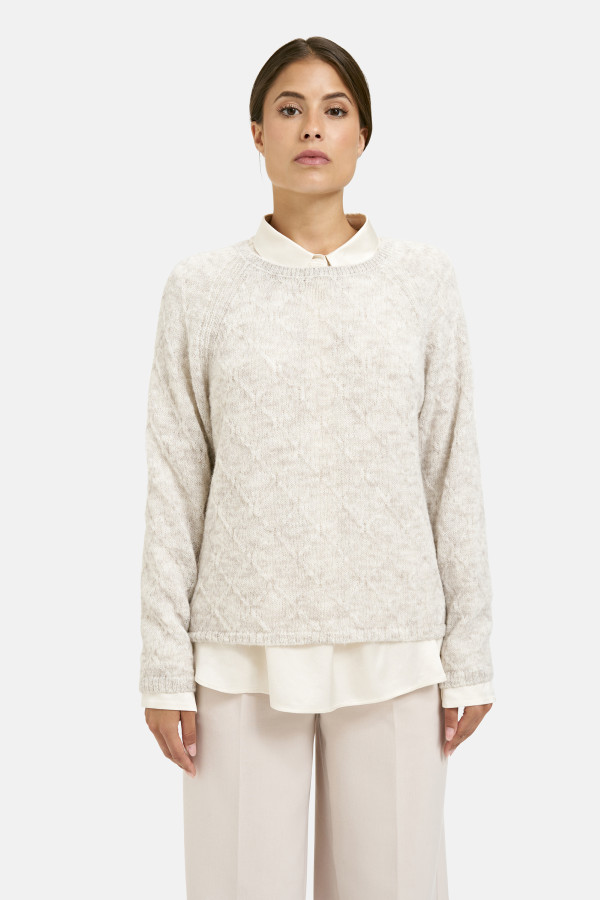 Джемпер с шерстью альпаки