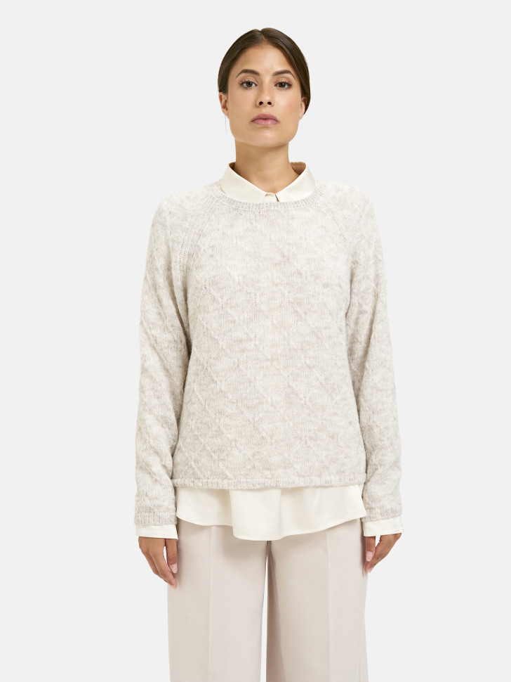 Джемпер с шерстью альпаки