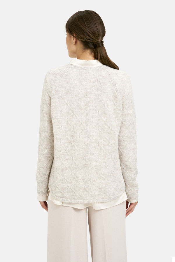 Джемпер с шерстью альпаки